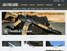 Tablet Screenshot of jdfirearms.com